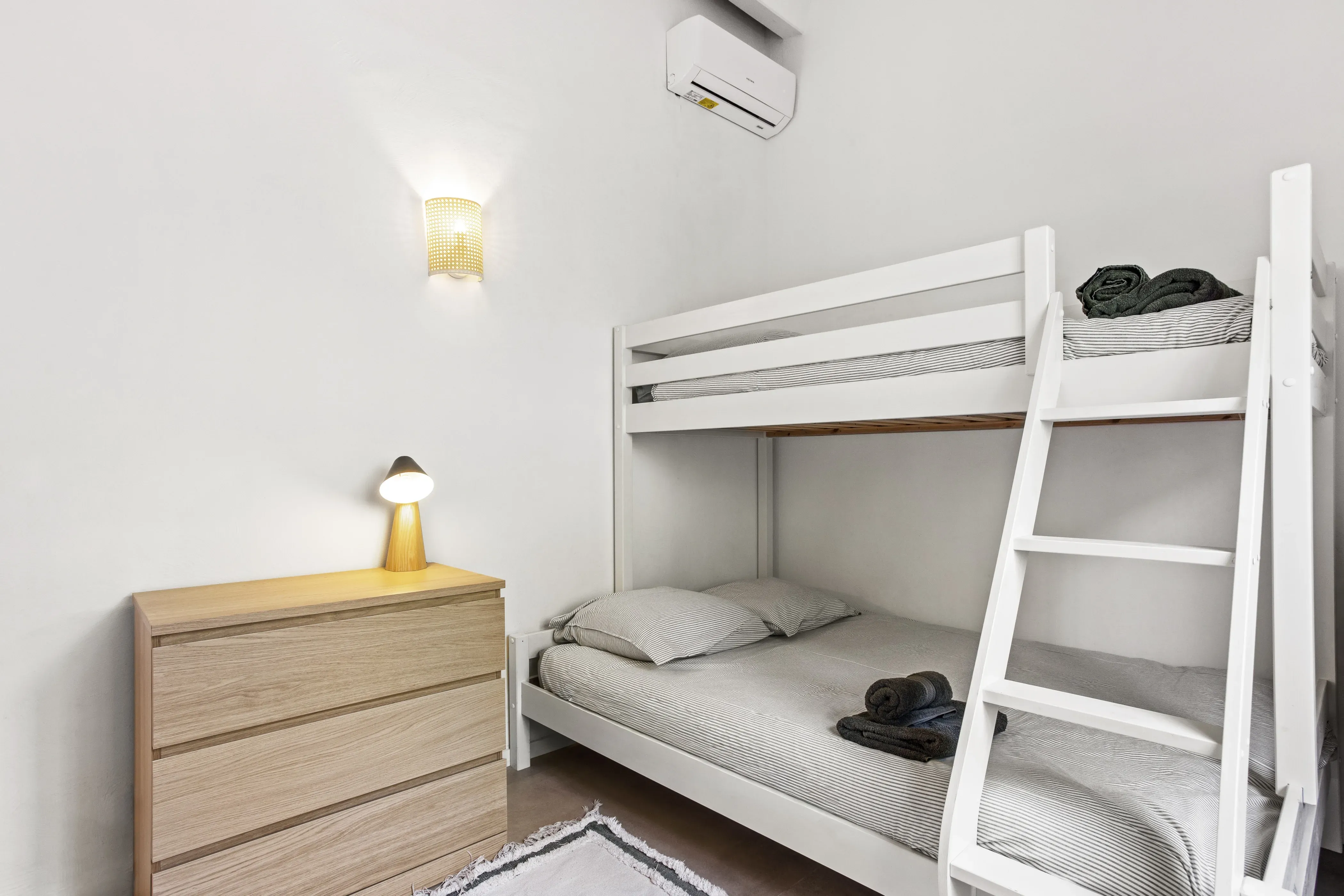 Kids room with playful sleeping area