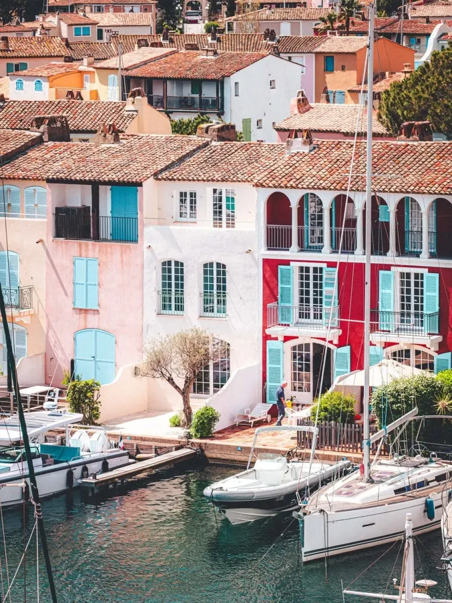 Maisons colorées de Port Grimaud